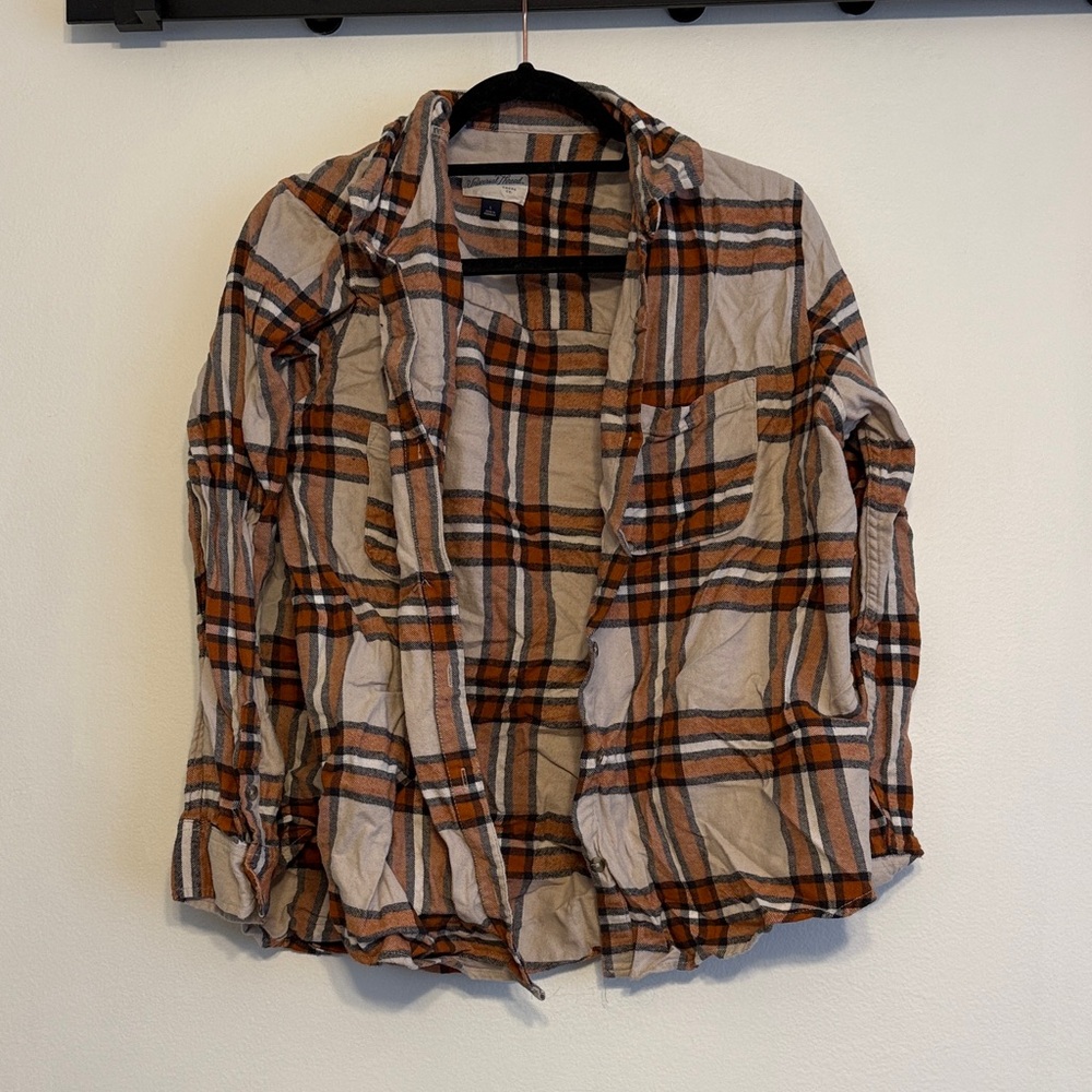 Plaid flannel Shirt